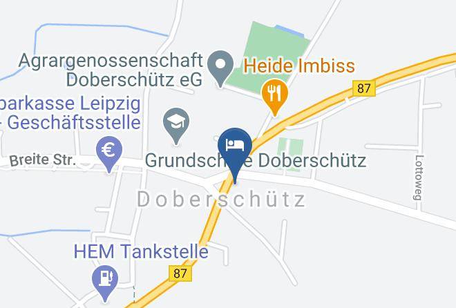 Nordsachsen - Gasthof Pension Goldene Sonne Maps