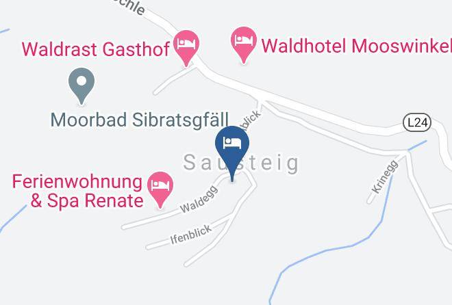 Bregenz - Gasthof Hotel Ifenblick Maps