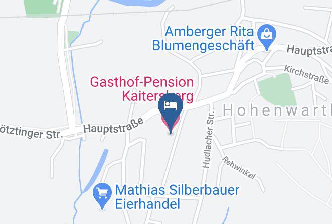 Gasthof Pension Kaitersberg Karte - Bavaria - Cham