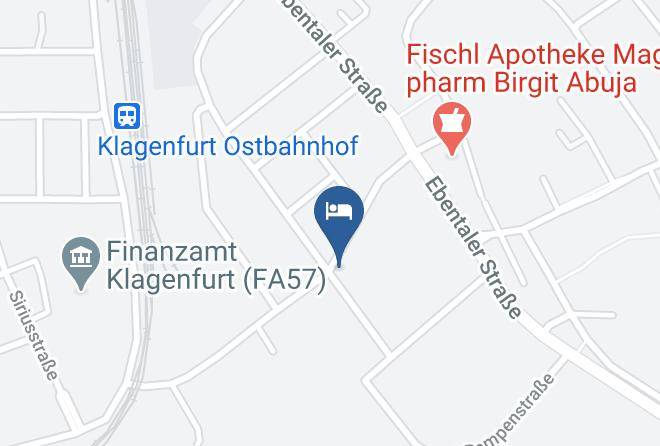 Klagenfurt - Gasthof Pension Kuttnig Maps