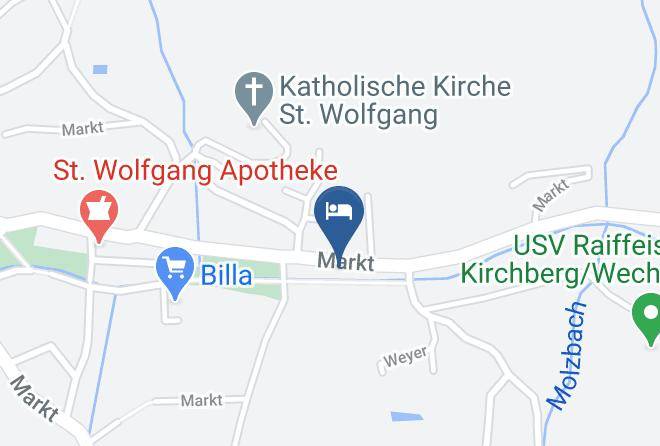 Neunkirchen - Gasthof Pension St Wolfgang Maps