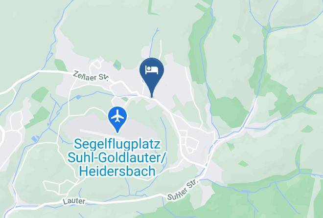 Suhl - Gasthof & Pension Thuringer Hof Maps