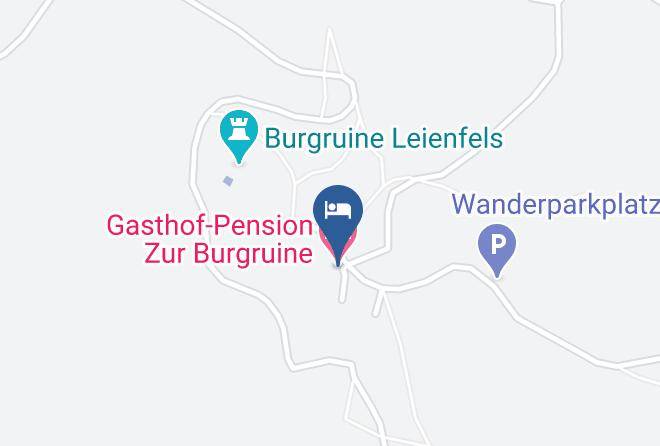 Bayreuth - Gasthof Pension Zur Burgruine Maps