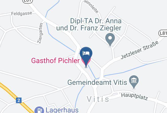Waidhofen An Der Thaya - Gasthof Pichler Maps