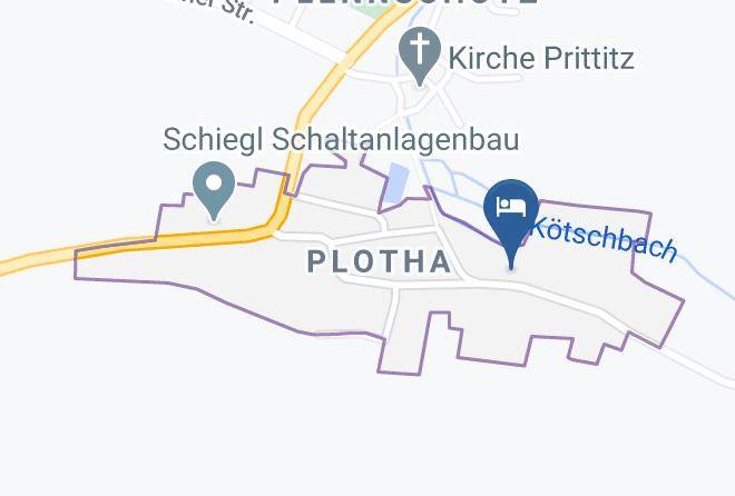 Burgenlandkreis - Gasthof Plotha Pension Maps