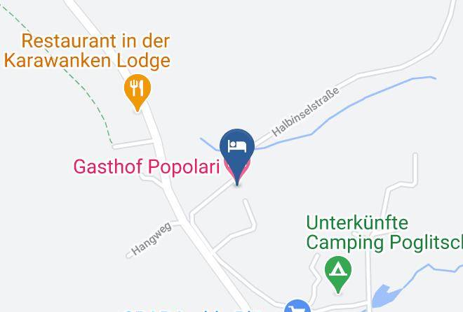 Villach Land - Gasthof Popolari Maps