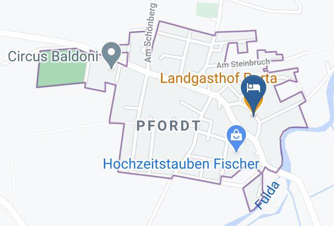 Vogelsbergkreis - Landgasthof Porta Maps