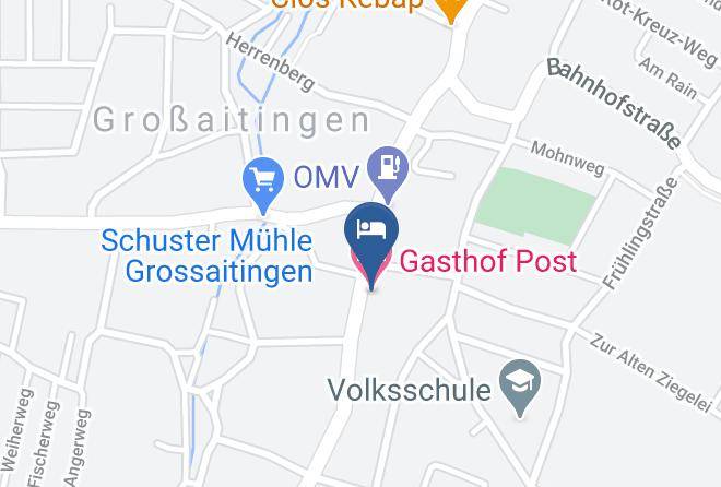 Augsburg - Gasthof Post Maps
