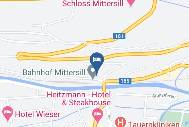 Zell Am See - Gasthof Post Mittersill Maps