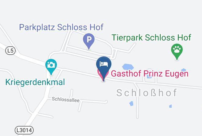 Ganserndorf - Gasthof Prinz Eugen Maps