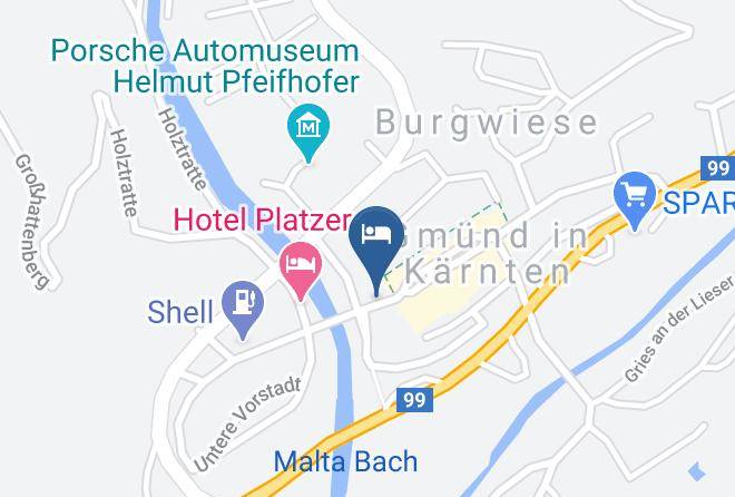 Spittal An Der Drau - Gasthof Prunner Maps