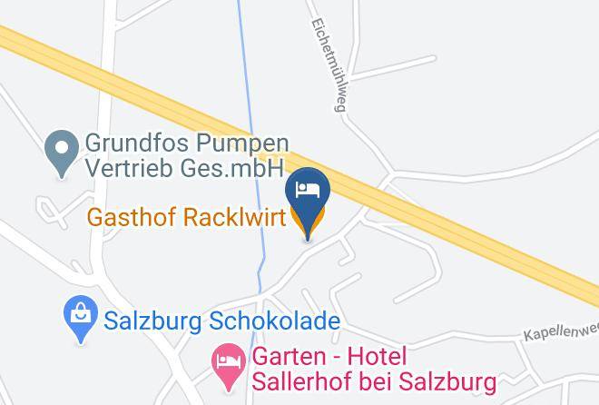 Salzburg Umgebung - Gasthof Racklwirt Maps