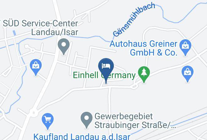 Dingolfing Landau - Gasthof Reitinger Helga Maps