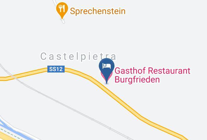 Bolzano - Gasthof Restaurant Burgfrieden Maps