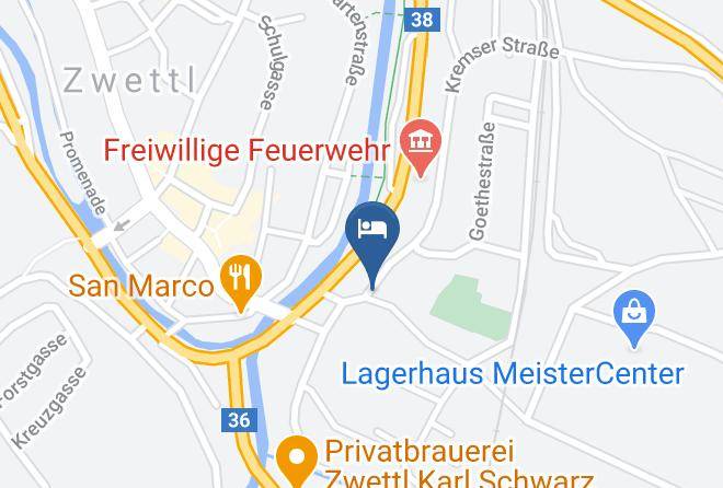 Zwettl - Gasthof Restaurant Dichter Hamerling Maps