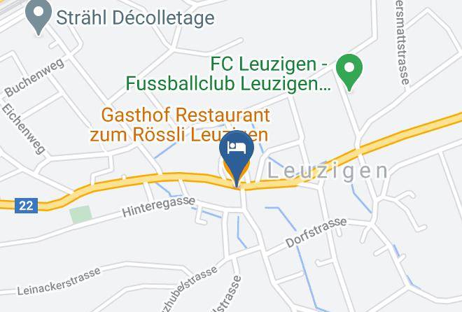 Seeland - Gasthof Restaurant Zum Rossli Leuzigen Maps