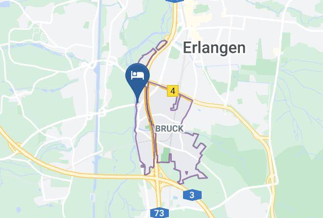 Erlangen - Gasthof Ritter Sankt Georg Maps