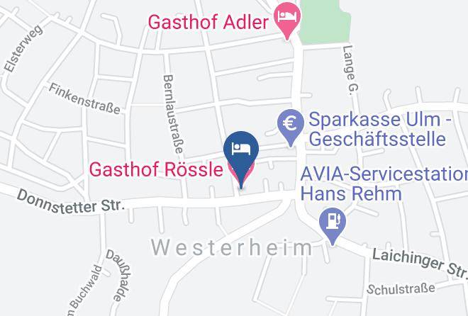 Alb Donau Kreis - Gasthof Rossle Maps