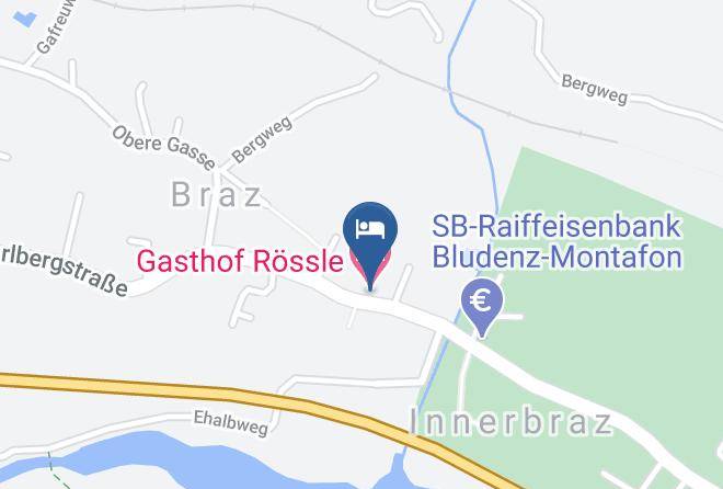 Bludenz - Gasthof Rossle Maps