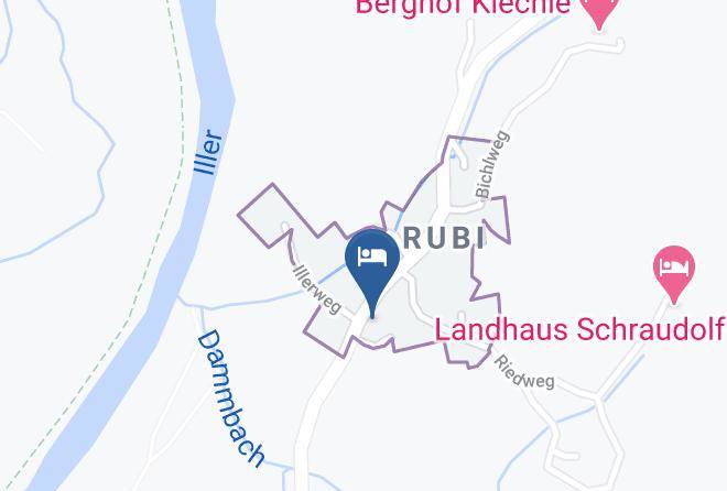 Oberallgau - Gasthof Rubihorn Maps