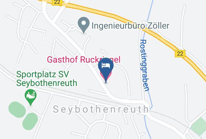 Bayreuth - Gasthof Ruckriegel Maps