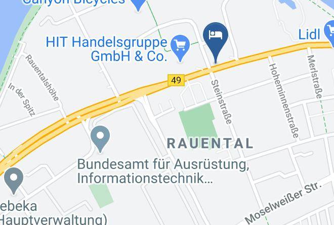 Coblenz - Gasthof Schlachthof Maps