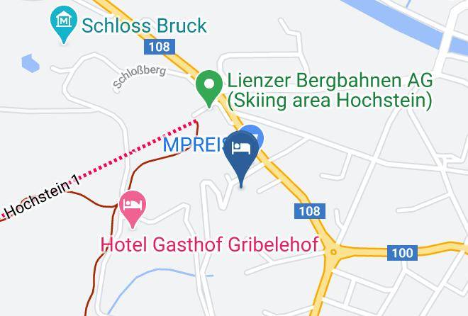 Lienz - Gasthof Schlossberghof Maps