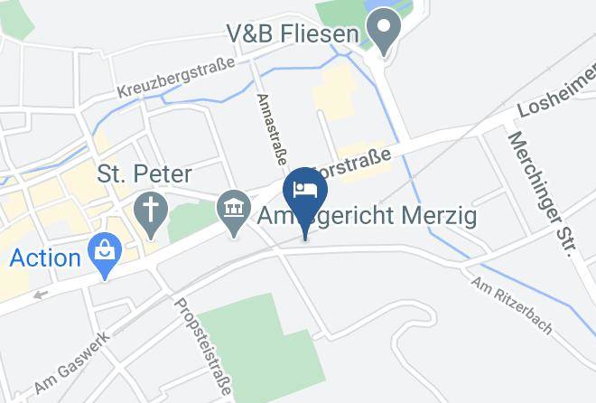 Merzig Wadern - Gasthof Schmitt Maps