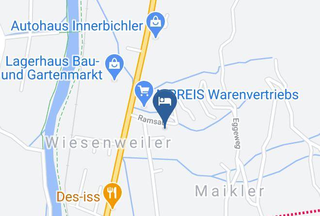 Schwaz - Gasthof Schwarzer Adler Maps