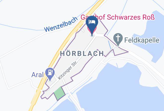 Kitzingen - Gasthof Schwarzes Ros Maps
