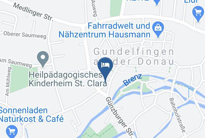 Dillingen - Gasthof Sonne Familie Delle Maps