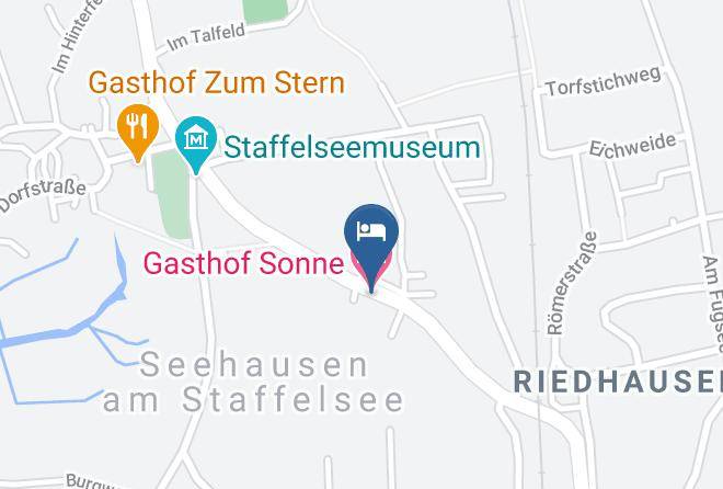 Garmisch Partenkirchen - Gasthof Sonne Maps