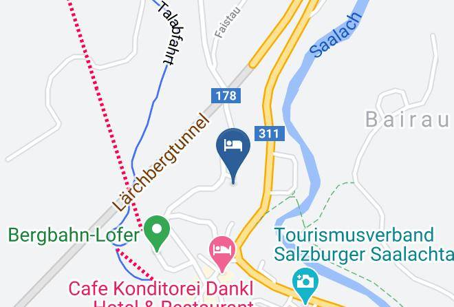 Zell Am See - Gasthof Sonnhof Maps