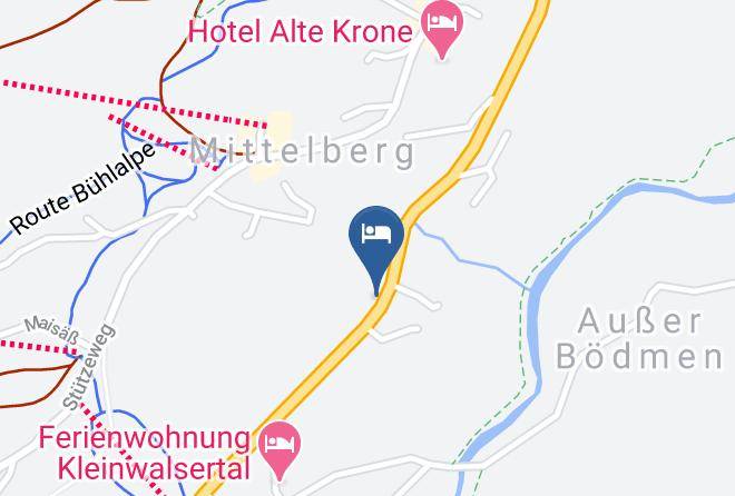 Bregenz - Gasthof Sonnwinkl Maps