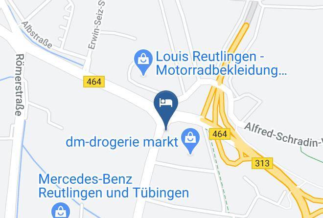 Reutlingen - Gasthof Sudbahnhof Pfullingen Maps