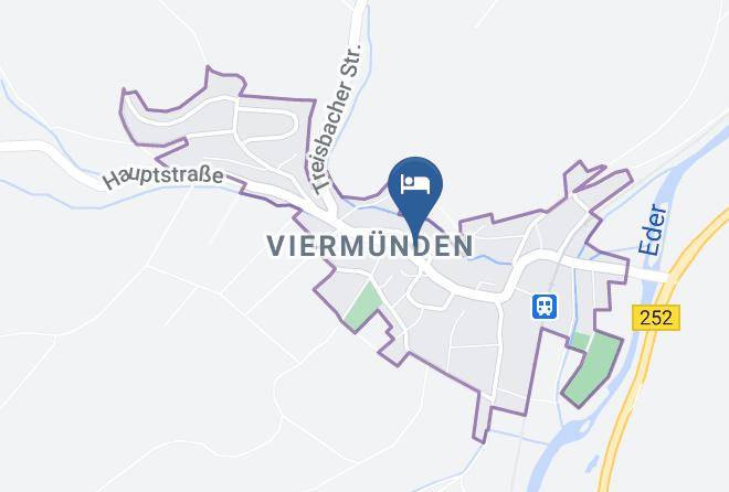 Waldeck Frankenberg - Gasthof Thiele Maps
