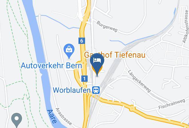 Bern Mittelland - Gasthof Tiefenau Maps