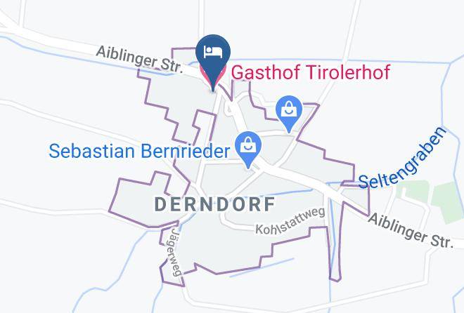 Rosenheim - Gasthof Tirolerhof Maps