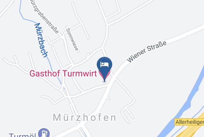 Bruck Murzzuschlag District - Gasthof Turmwirt Maps