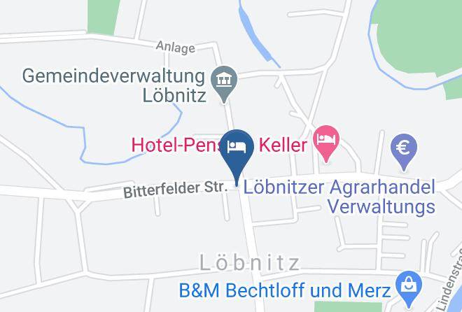 Nordsachsen - Gasthof U Pension Zum Eichenast Lobnitz Maps