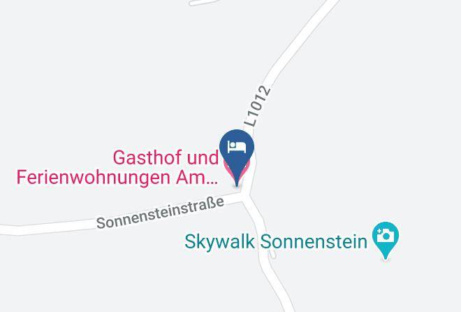Eichsfeld - Gasthof Und Ferienwohnungen Am Sonnenstein Maps