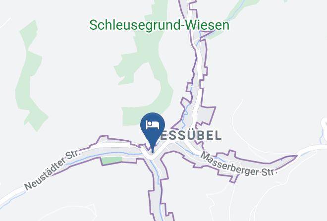 Hildburghausen - Gasthof Und Fleischerei Schwarzer Adler Maps