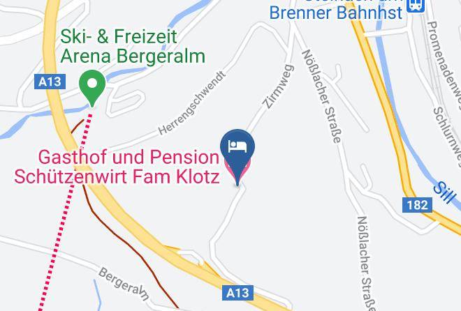 Innsbruck Land - Gasthof Und Pension Schutzenwirt Fam Klotz Maps