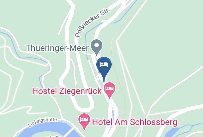 Saale Orla Kreis - Gasthof Und Pension Thuringer Hof Maps