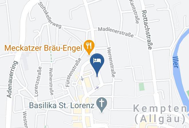Kempten Allgau - Gasthof Und Pension Zum Fuchs Maps