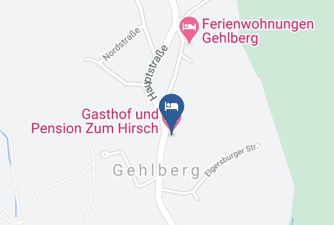 Suhl - Gasthof Und Pension Zum Hirsch Maps