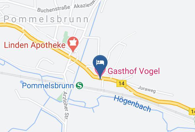 Nurnberger Land - Gasthof Vogel Maps