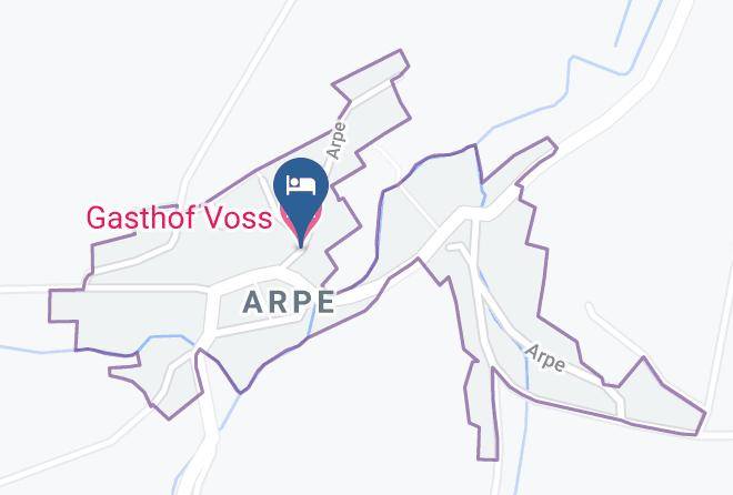 Hochsauerlandkreis - Gasthof Voss Maps