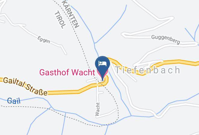 Lienz - Gasthof Wacht Maps