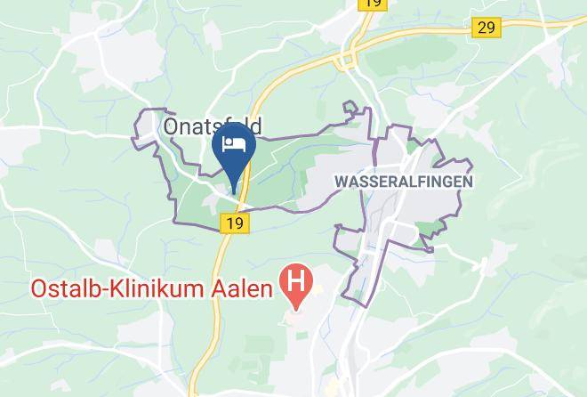 Ostalbkreis - Gasthof Waldschenke Maps